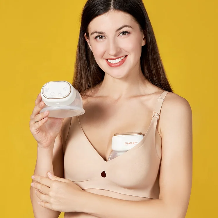 Phanpy PH742055 Amazon Top Sale Multi-Function Electric Wearable Breast Pump Outdoor Low Noise Hands Free Breast Pump