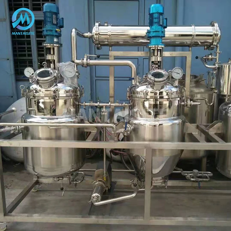 High Performance Vacuum Spherical Evaporator Dual-effect Ball Style Concentrator Jam Vacuum Concentration Evaporator
