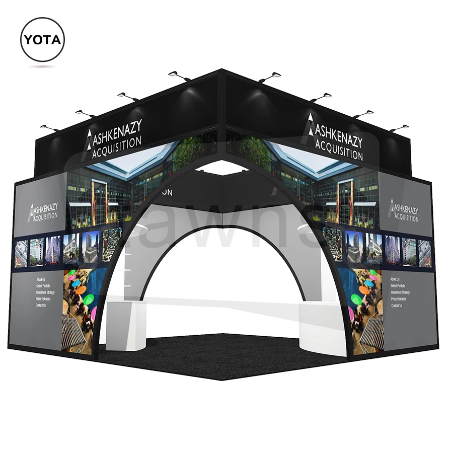 Tawns 20 Booth Trade Show Portable Displays Modular Exhibition System