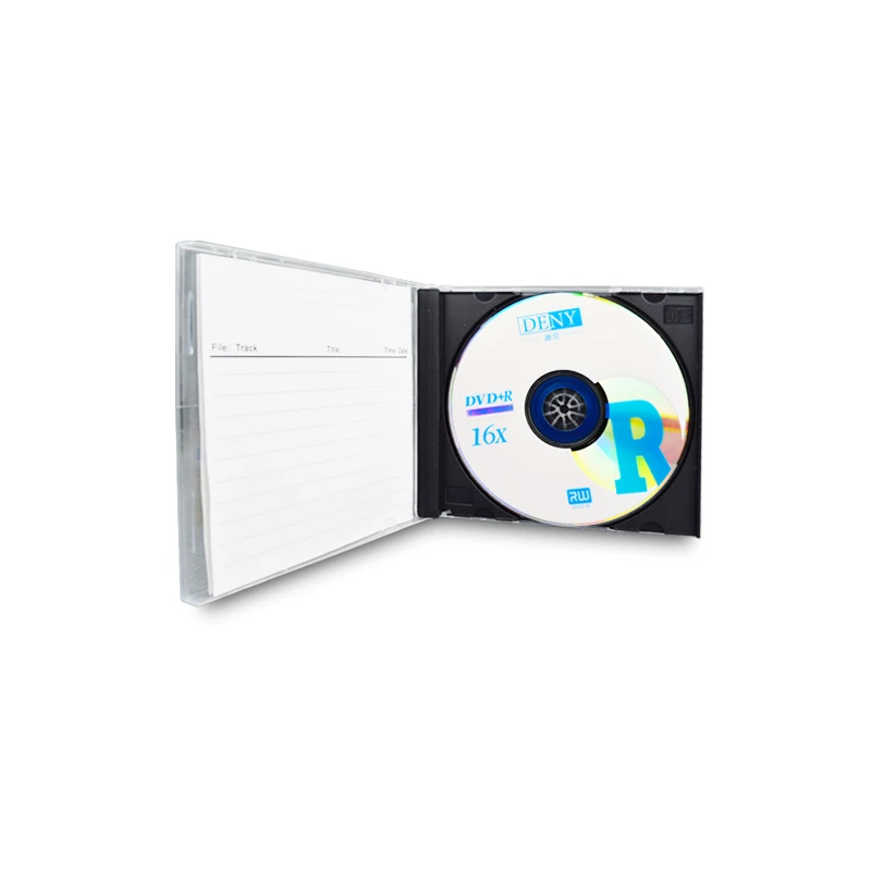 Hot sale cheap deny blank cd with 700mb 52x OEM wrap layer style time packing pcs