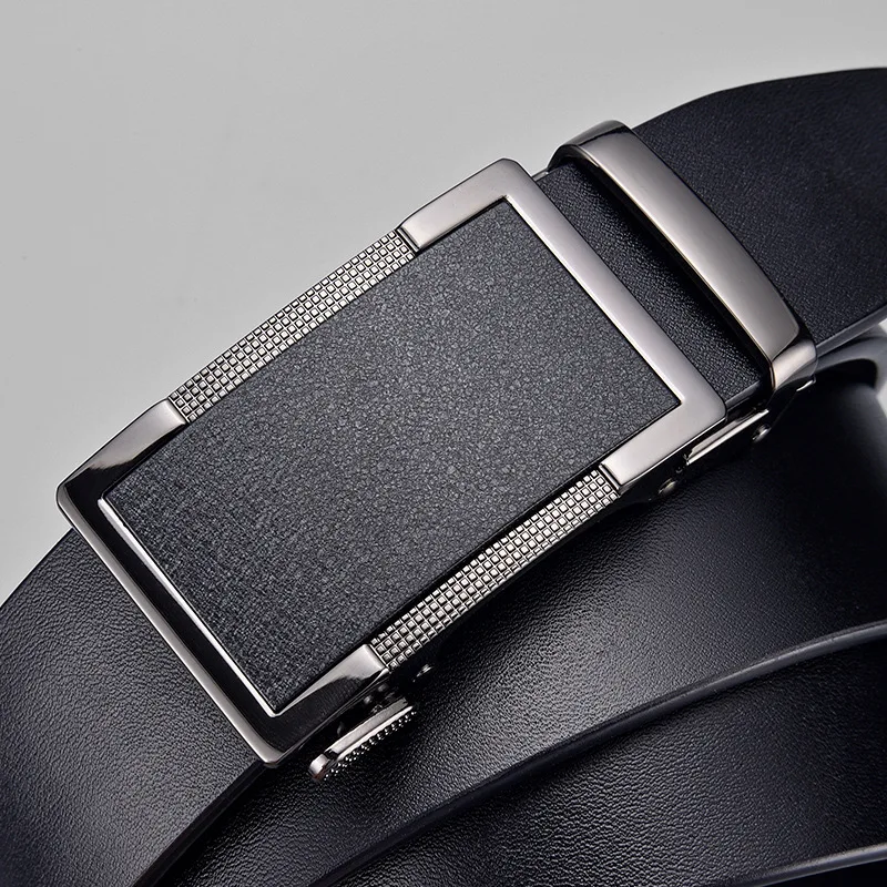 High Quality Fashion Genuine Automatic Leather Belts For Men