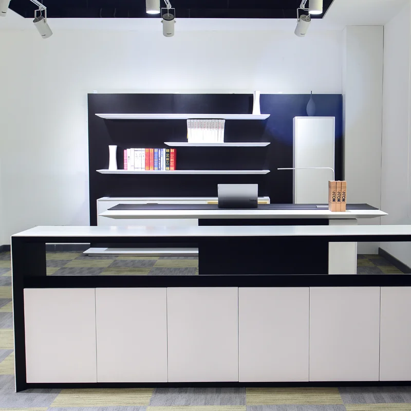 Китайские поставщики, классический шкаф с 3 выдвижными ящиками, на водной основе, дешевый офисный стол руководителя