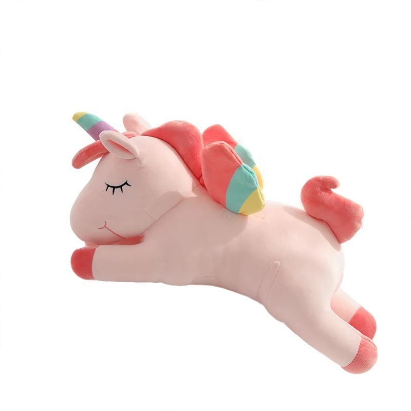 Household Wholesale Custom unicorn plush pillow Stuffed animal unicorn plush toys