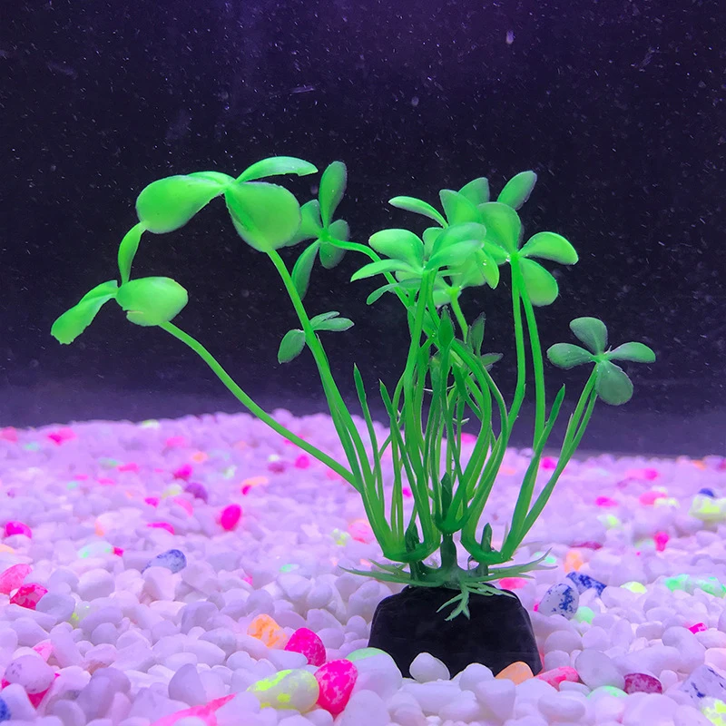 Aquarium Artificial Plastic Plants Decor Aquarium Landscape  Artificial Fish Tank Decorations