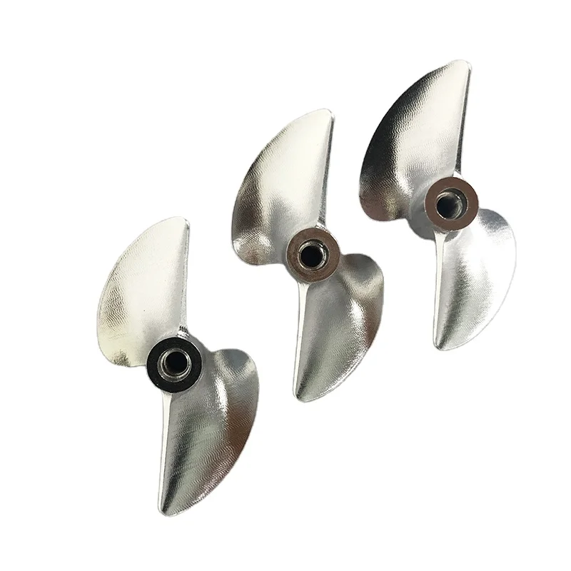 CNC machining high-speed diameter 40mm-M4 aluminum alloy double-blade propeller for model aircraft