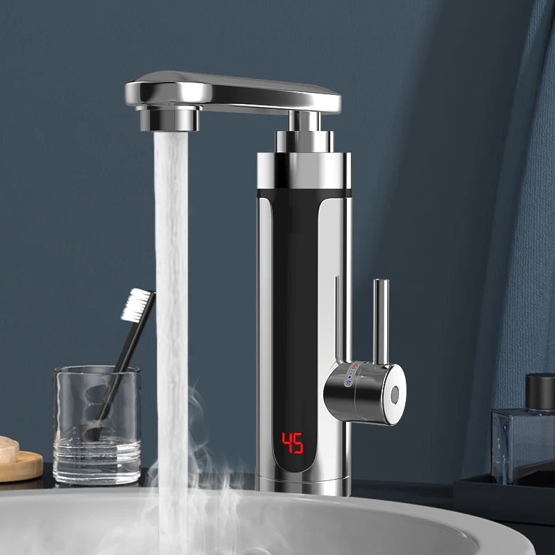2021 Hot Sale Top Quality Factory Direct Kitchen Household Fast Heating Tap Bathroom Tankless Instant Electric Heater Faucet
