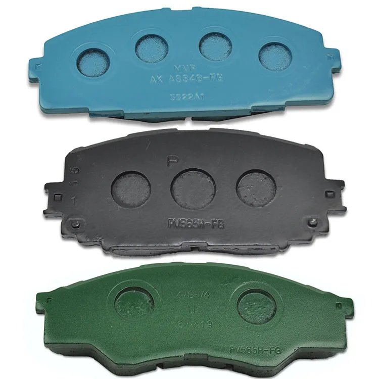 Wholesale Auto Car Front Rear Disc Semi-Metal Ceramic motorcycle brake pads For bmw Japanese Corolla pastilla de freno