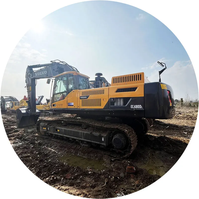 Низкая цена Высокопроизводительный Экскаватор Volvo EC480 480D гусеничный экскаватор 48Ton б/у инвентарь для продажи