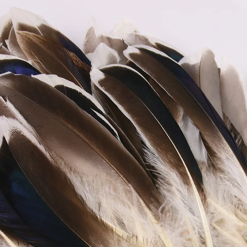 Wholesale dyed duck feathers 10-15CM DIY fashion designer handmade Dreamcatcher clothing decorative craft decoration
