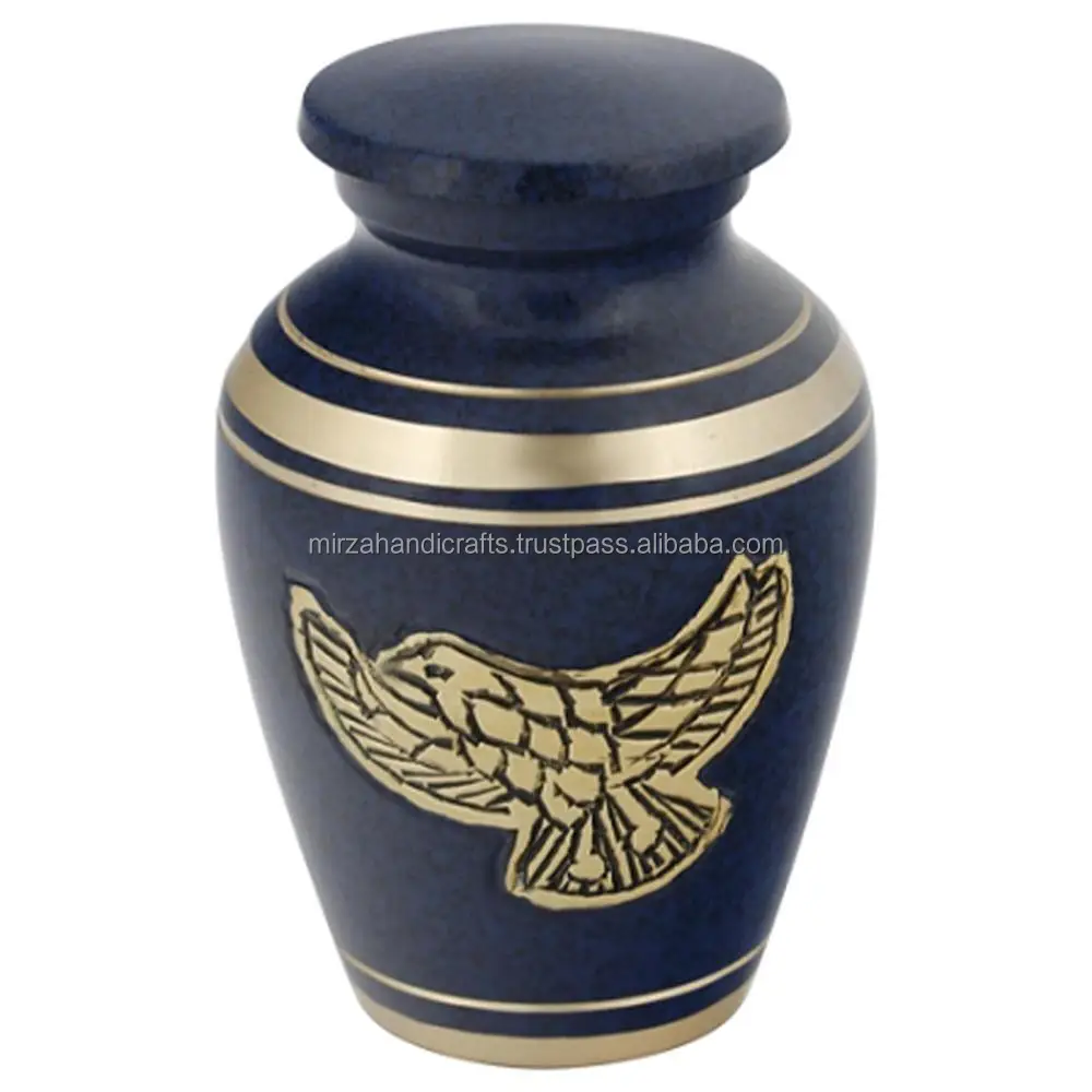 Love Heart Pet  Urn By Ever life  Memorials Black