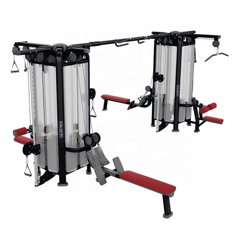 Коммерческий домашний многофункциональный тренажерный зал многофункциональная станция для спортзала Multi Jungle 8 станций спортивное оборудование помещений