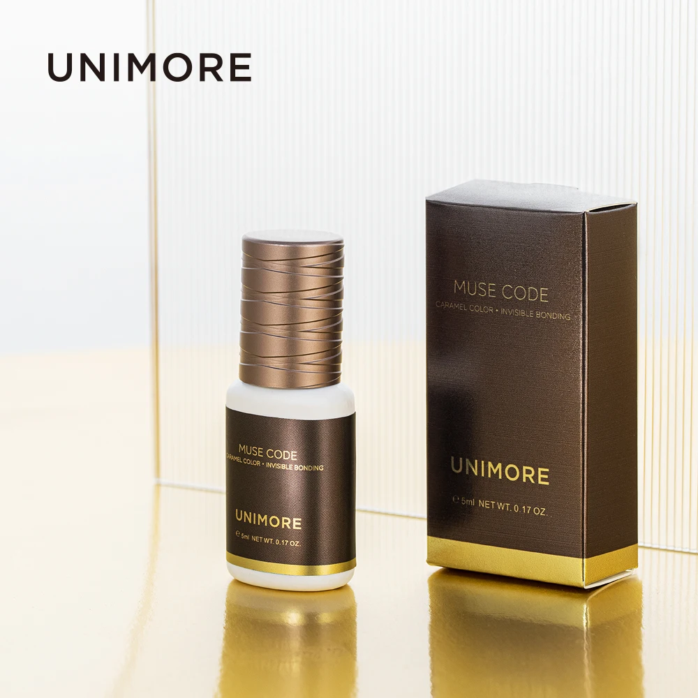 Uniomore Custom Logo Long Lasting 1 Sec Fast Dry Eyelash Extension Glue Waterproof Low Humidity Professional Lash Extension Adhe