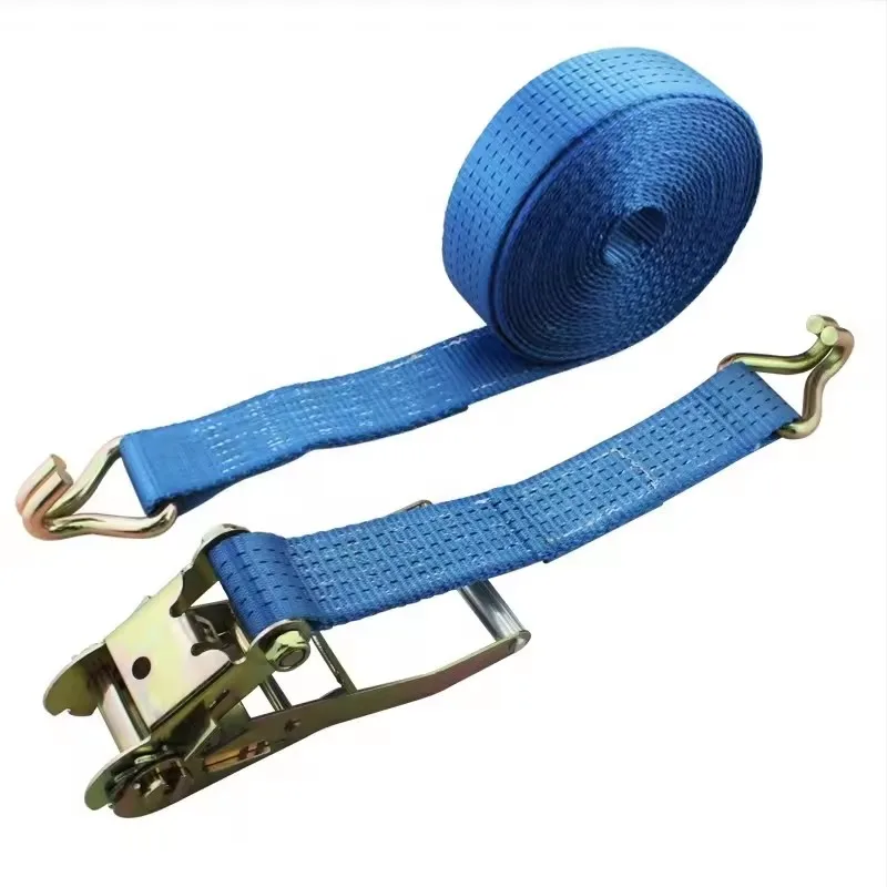 3Ton 2 inch tie down strap 50mm 10M ratchet  tie down lashing strap cargo lashing belt