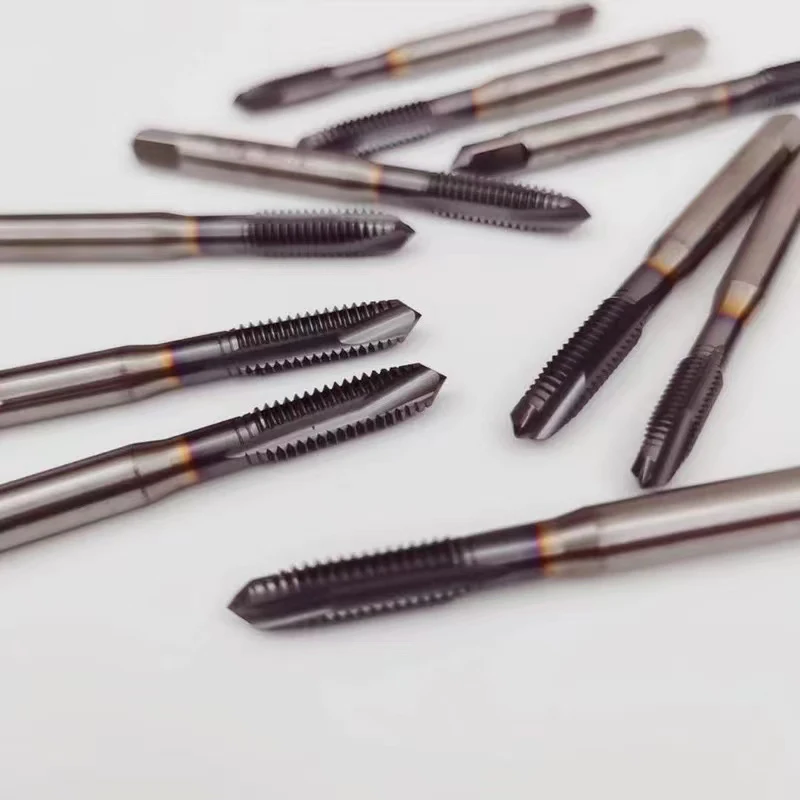 Machine Spiral Point Straight Fluted Screw Thread Metric Plug Hand Tap Drill Tools