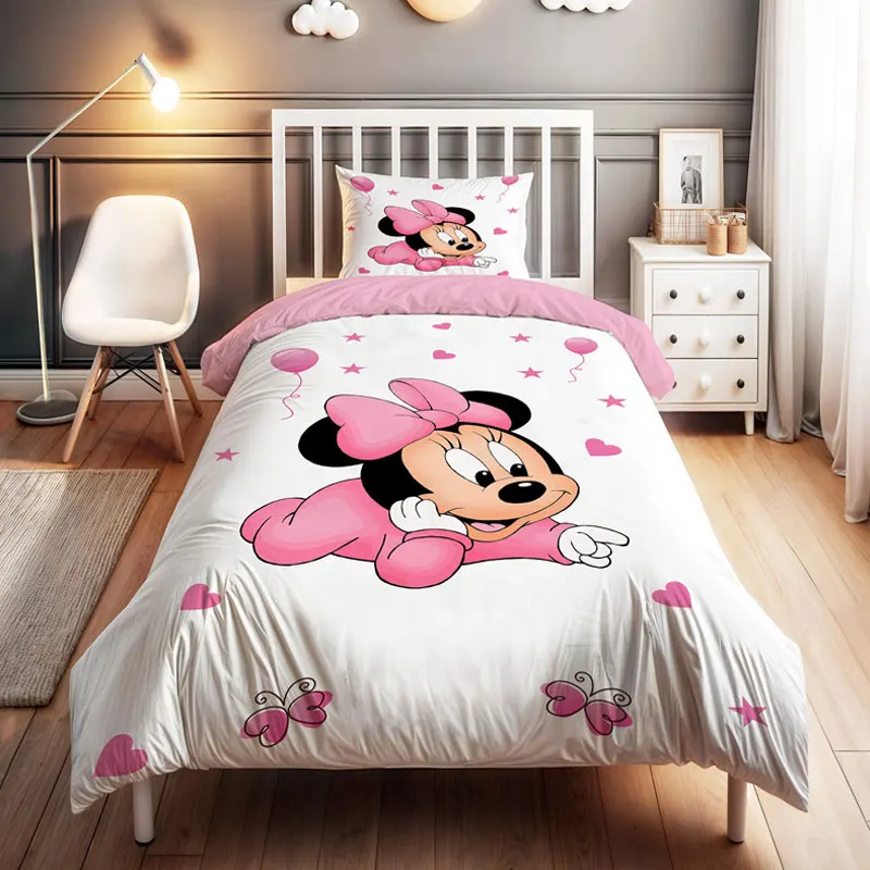 Cheap Custom 3d Printed Cartoon Luxury Designer Children Bed Sheet Duvet Cover Set Queen King Size Kids Bedding Set