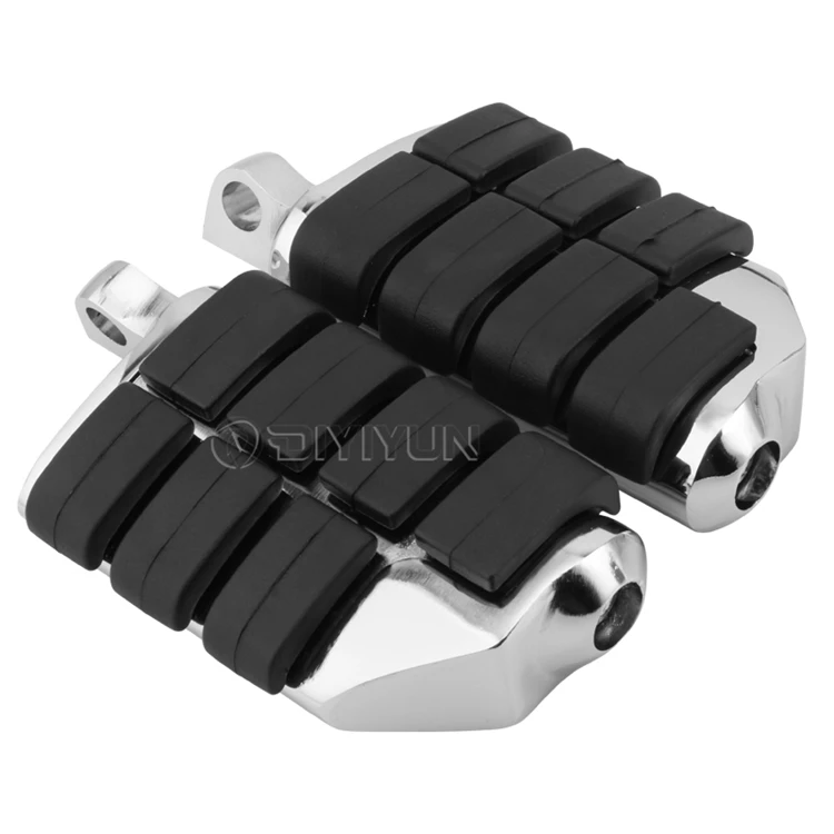 Motorcycle Foot Pegs Pedals Foot Rest for Harley Sportster Softail CVO Suzuki Yamaha Honda Footrest