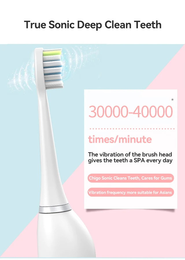 Intelligent automatic tooth brush dental whitening teeth sonic electric toothbrush wholesale sonic toothbrush