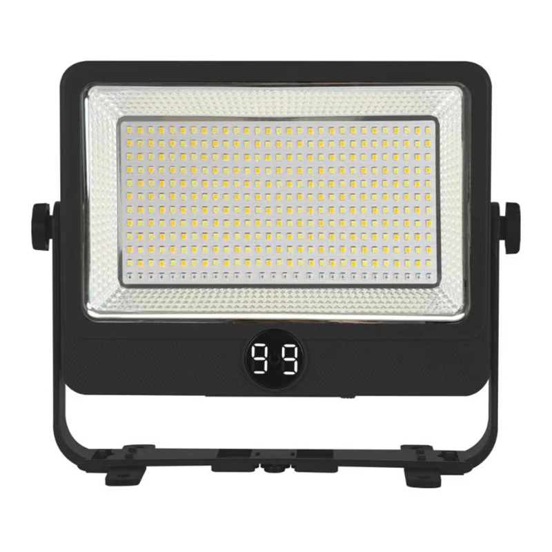 Handheld Flood Light USB charging solar Rechargeable lights Outdoor emergency LED Solar Flood Work Lights