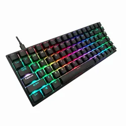 Wholesale 84key Rgb keyboard gaming mechanical Custom keyboard switch white mechanical keyboard oem for laptop