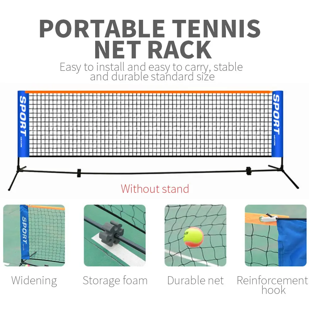 High Quality Adjustable Tennis Net Volleyball Net 10FT, 14FT, 17FT Portable Badminton Net