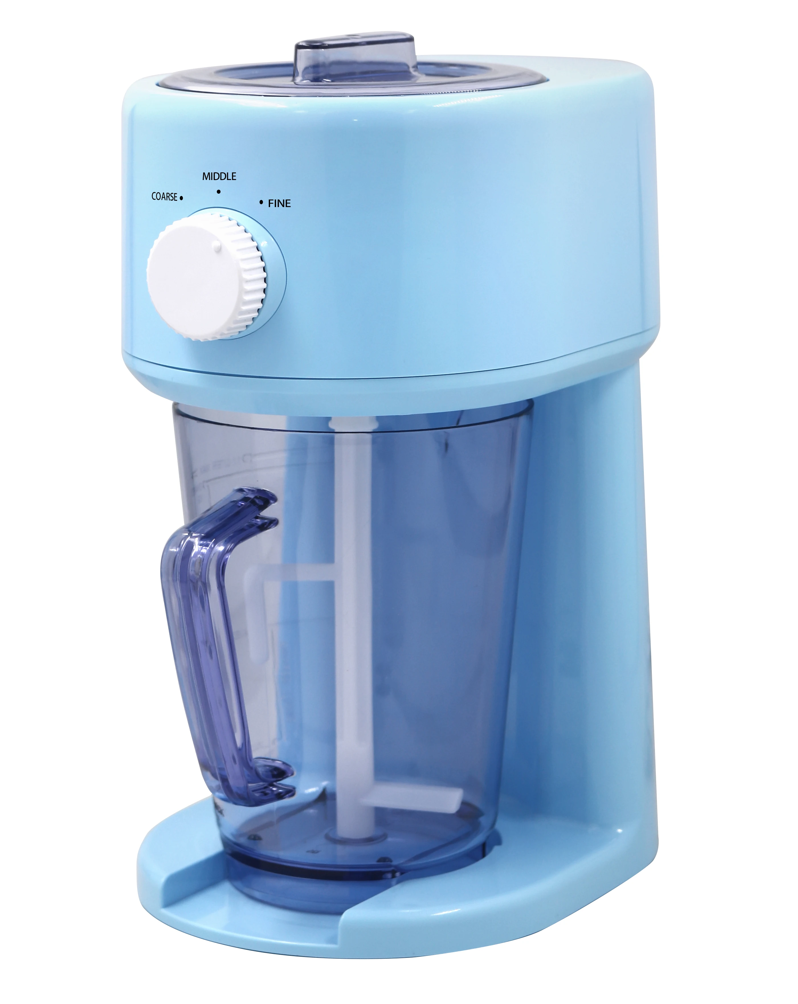 Shaved Ice Maker- Snow Cone Slushy Machine for Home Use Countertop Electric Ice Shaver/Chipper with Cup