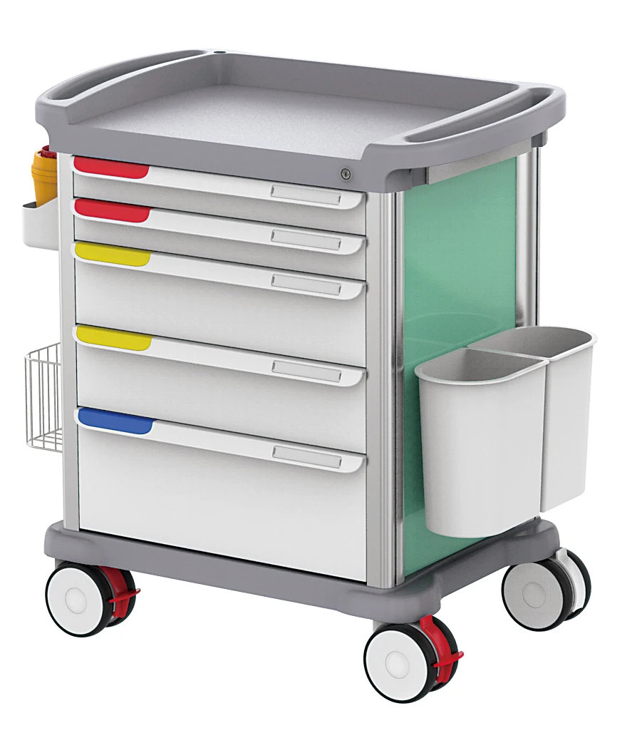 Тележка для доставки лекарств, медицинская тележка для лекарств, тележка для экстренных случаев