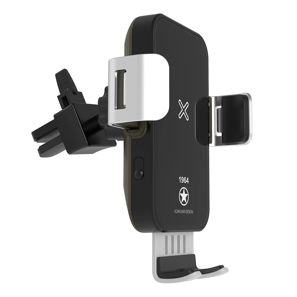 Automatic Air Vent GPS Mount 15W Qi Wireless Charger Car Phone Holder for iPhone 12 11 Pro Max Huawei Xiaomi Samsung S20