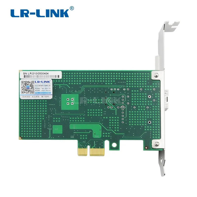 LR-LINK LREC6230PF-SFP 1000Base-SX-LX PCIe X1 SFP Port Network Interface Card (1 x SFP)
