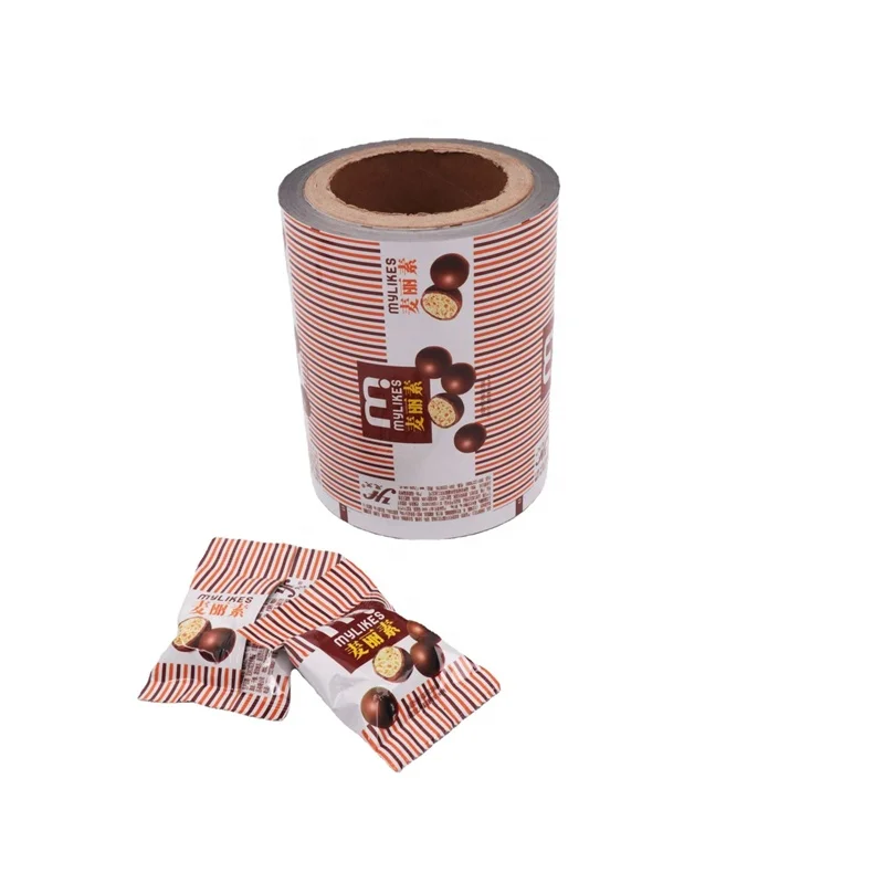 Laminating pouch film cold food packaging stretch plastic film roll packaging chocolate food grade CPP OPP PET packaging film