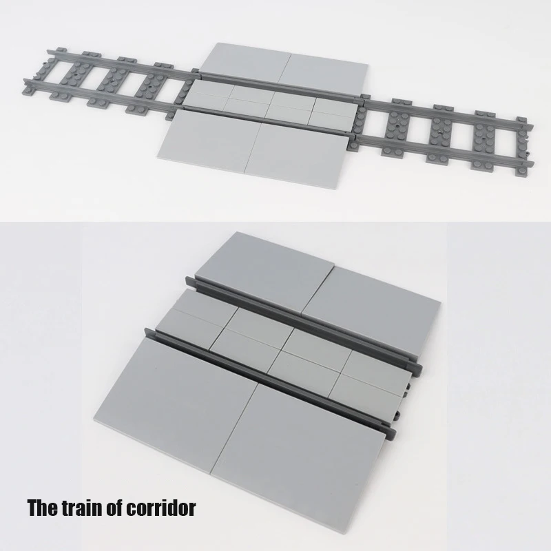 Plastic Building Blocks the Train Track Toys for Kids Railway (DLC-020)