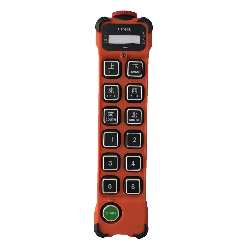 H112 12 button Industrial Radio Remote Control Telecrane used for Electric Hoist