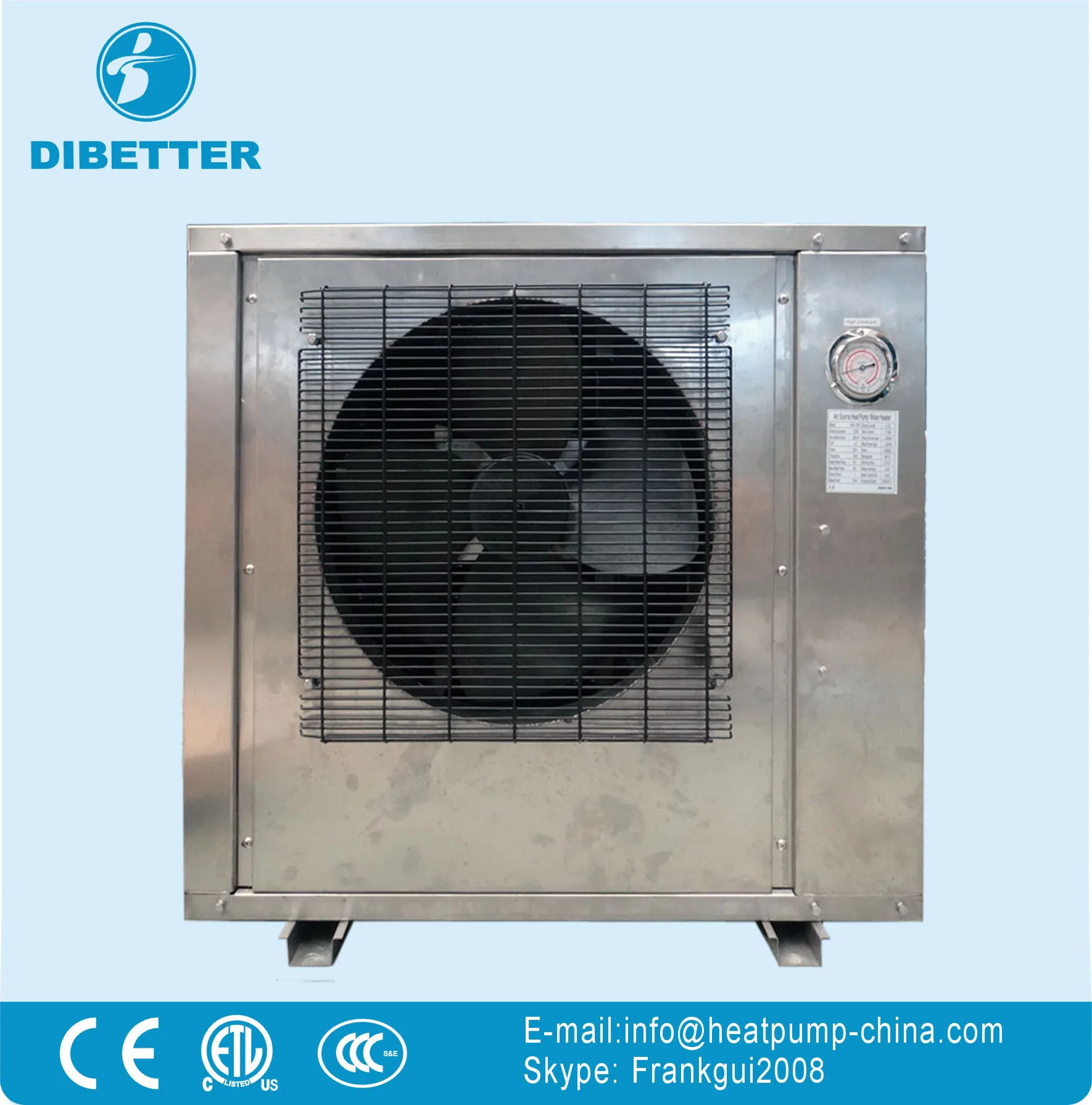 high quality chiller on power saving Air Water Heat Pump Air Source Heat Pump Water Heater