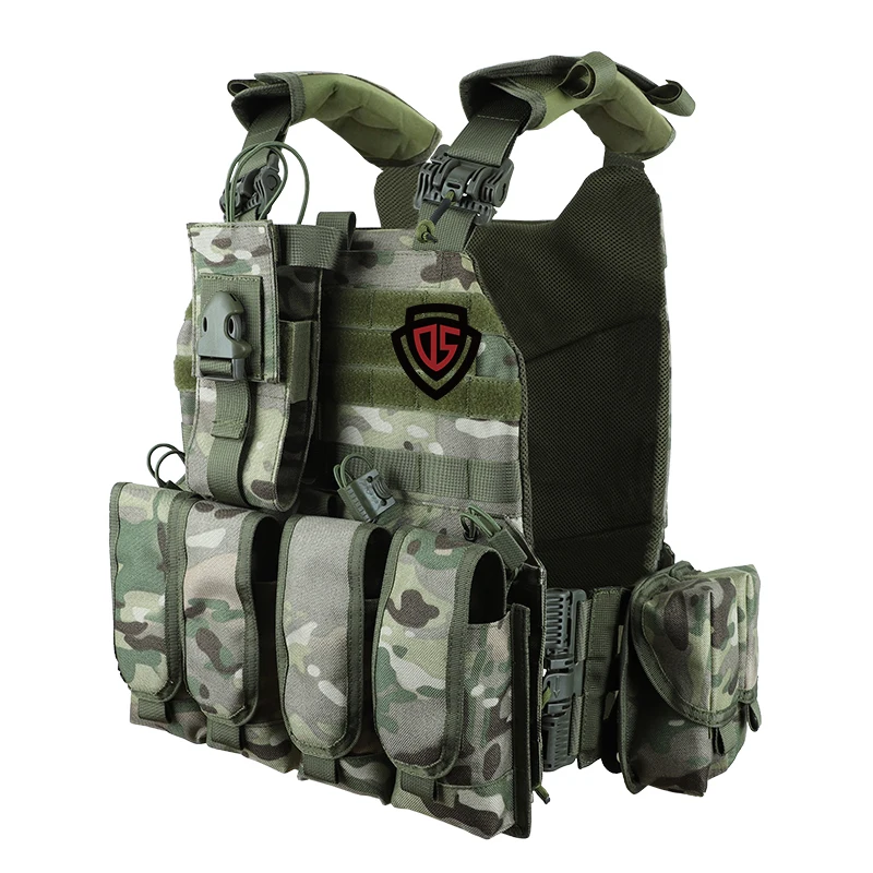 Двойной безопасный тактический жилет, быстросъемный жилет, другое оборудование для индивидуальной защиты, нейлоновый тактический жилет