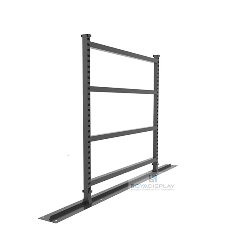 Customized New Spray Paint Big Quartz Granite Stone Display Rack Artificial Stand For Showroom