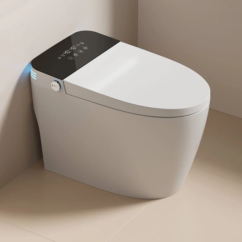 Modern automatic sanitary ware auto open flush intelligent wc commode bidet toilet P trap bathroom wc smart toilet
