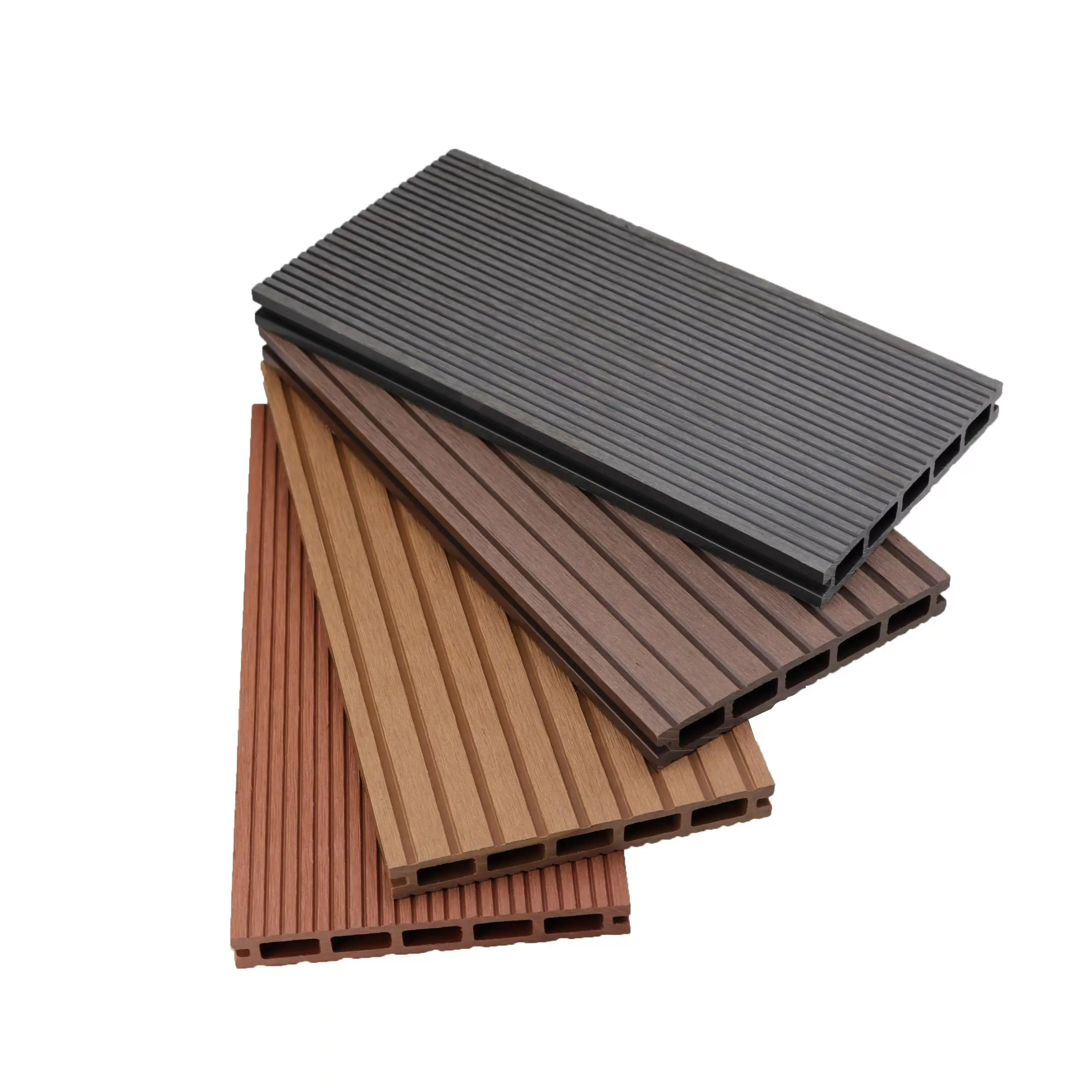 Weather Resistant Waterproof Long Lasting Wood Plastic Deck Composite Decking Boards Flooring For Outdoor Patio