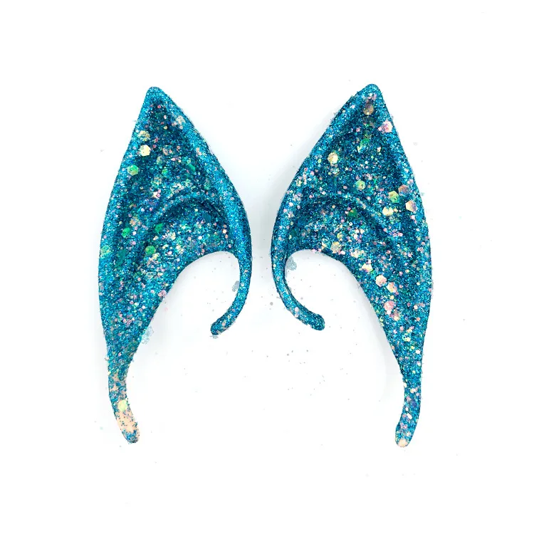 Cosplay Fairy Pixie Elf Ears - Soft Pointed Tips Anime Party Dress Up Costume Masquerade Accessories for Halloween Party