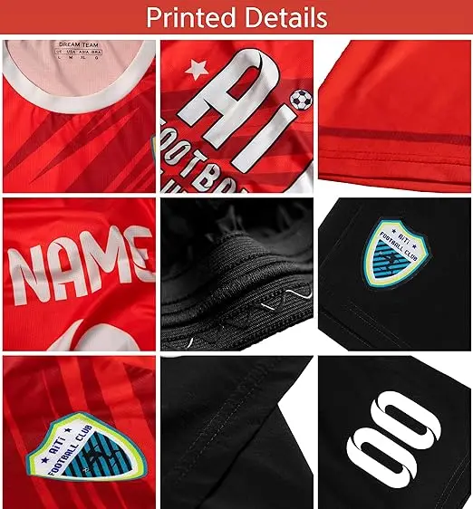 Player Version No Logo Plain Soccer Jersey Supplier Retro Cheap Team Reversible Jerseys Football Sports Jersey Blank Soccer Wear