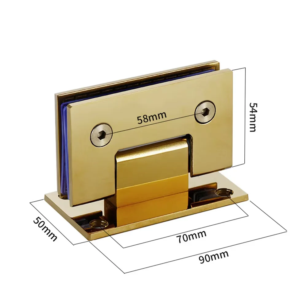 45 Australian 270 Floor Shower Close American Clamps Heavy Luxury Hydronic Hinge Mirror One Room Hydraulic Glass Hinges