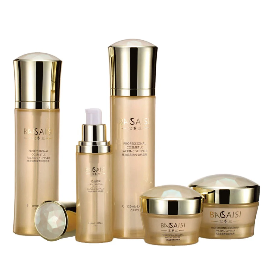 hand cream pump bottle and jar