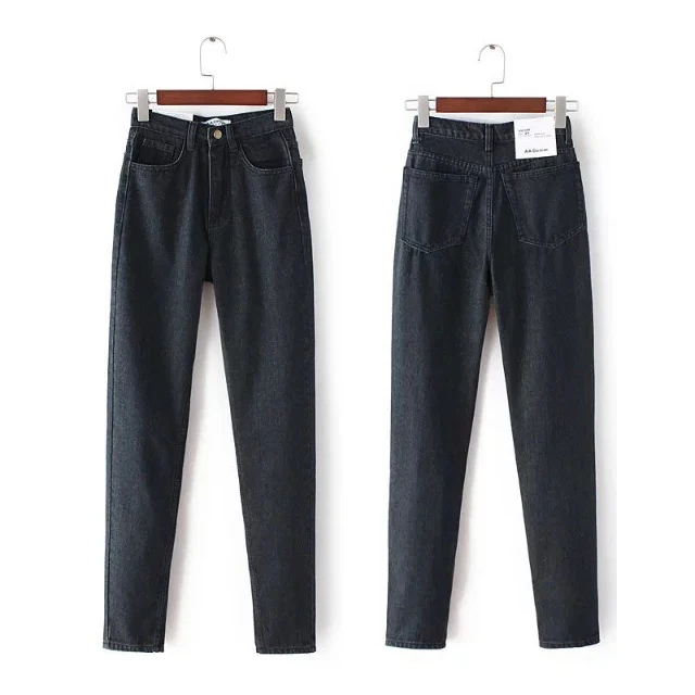 Женские джинсы-бойфренды, длинные джинсы для мам