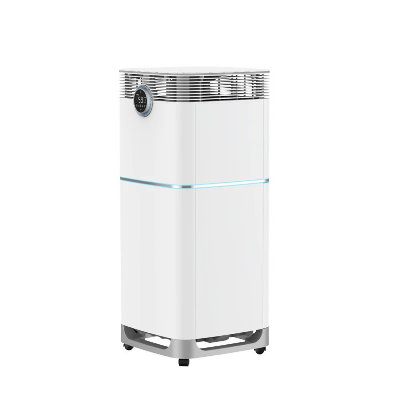 Plasma Hepa Pm25 Portable Negative Ion Portable Filter Tuya App Uv Humidifier Anion Uvc Oem With Control Generator Air Purifier