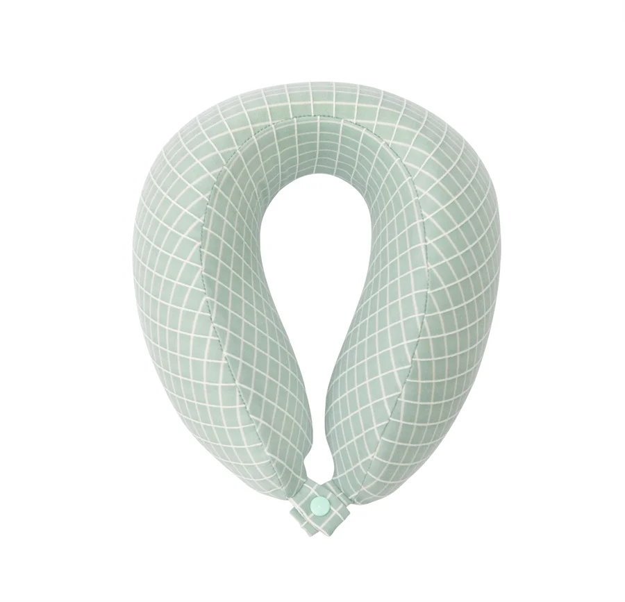 2022 Cool Fabric U Shape Travel Neck Pillow