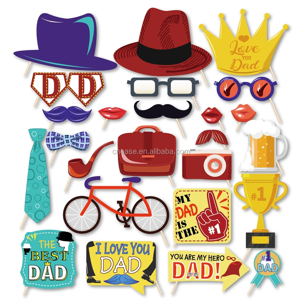 YISHU новый дизайн, заказ на заказ, реквизит для фотографирования лучшего папы, «сделай сам», реквизит для фотобудки на День отца, комплект