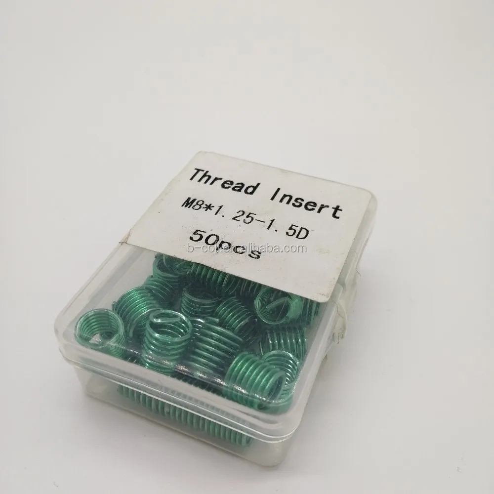 M2*0.4 New Product Professional 1/4-28UNF wire thread insert threading insert with NITRONIC 60 material wire thread insert