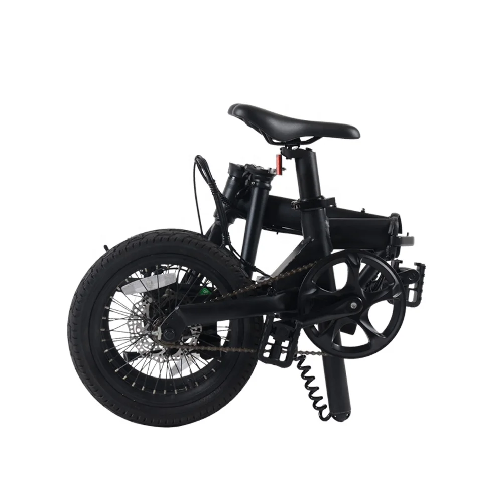 16 inch mini fast speed electric cycle e bike basikal elektrik with two spokes wheel