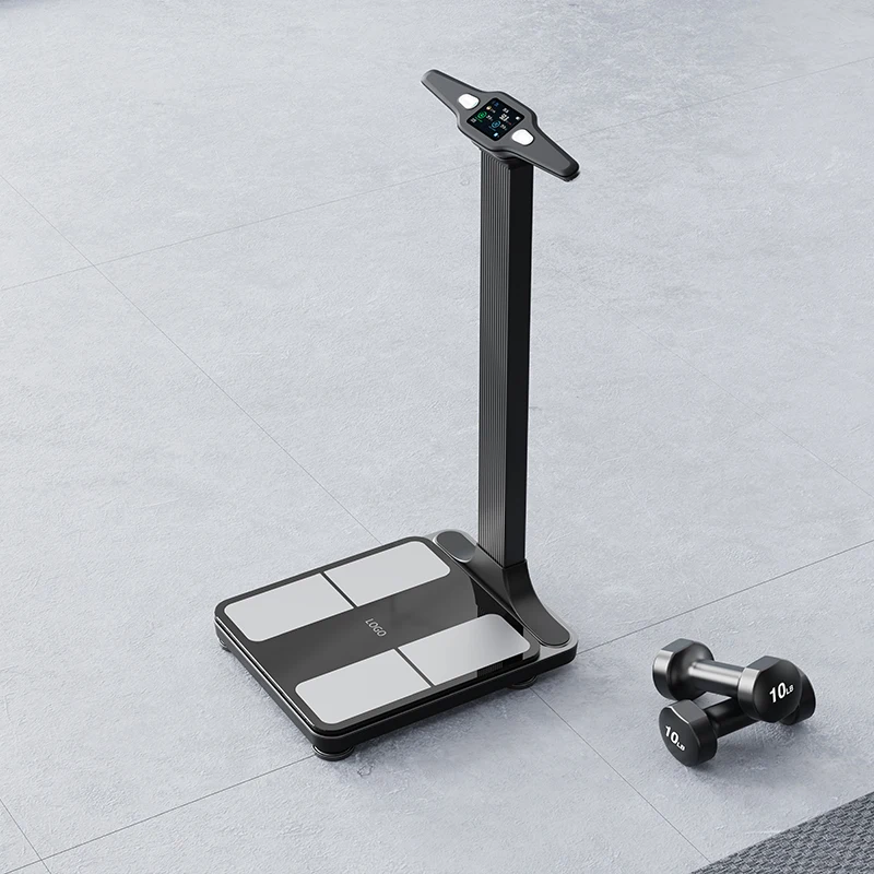Free OEM Smart 180kg 8 Electrode Scale Precise Measuring Body Fat Scale Analyzer Digital Electronic Gym Body Electric Scale
