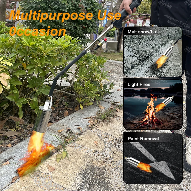 Weed Torch Propane Burner Blow Torch Flame Thrower Weed Burner Torch