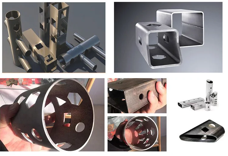 Multifunctional High Precision Fiber Laser Cutting Machine Combined Dual Use Sheet Metal Special-shaped tube
