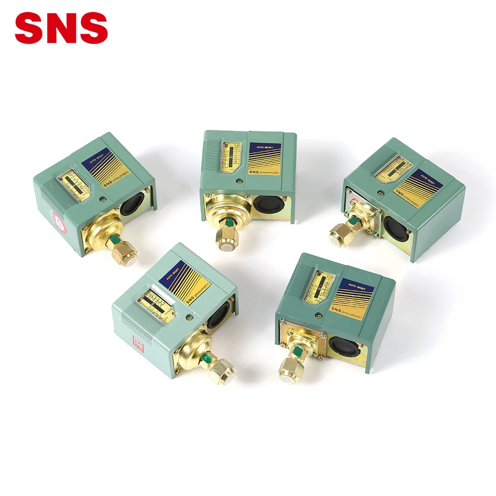  Регулятор давления серии SNS с ручным сбросом переключатель дифференциального для воздушного компрессора водяного насоса